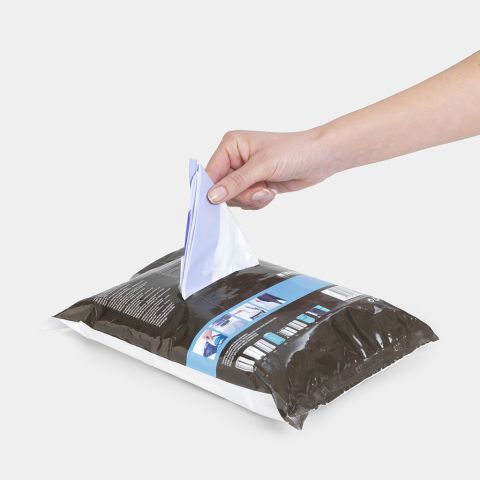 PerfectFit Bags Code D (15 litre), 3 Dispenser Packs, 120 Bags