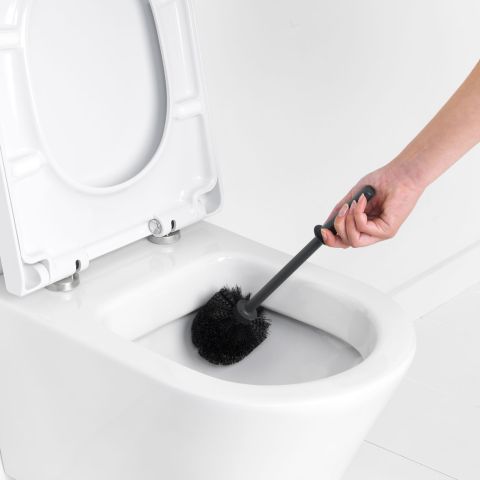Porta Scopino da Toilette ReNew - Matt Steel