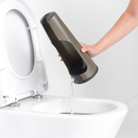 Toilet Accessory Set ReNew, Set of 3 - Platinum