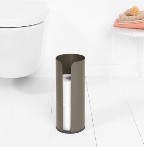 Toilet Accessory Set ReNew, Set of 3 - Platinum