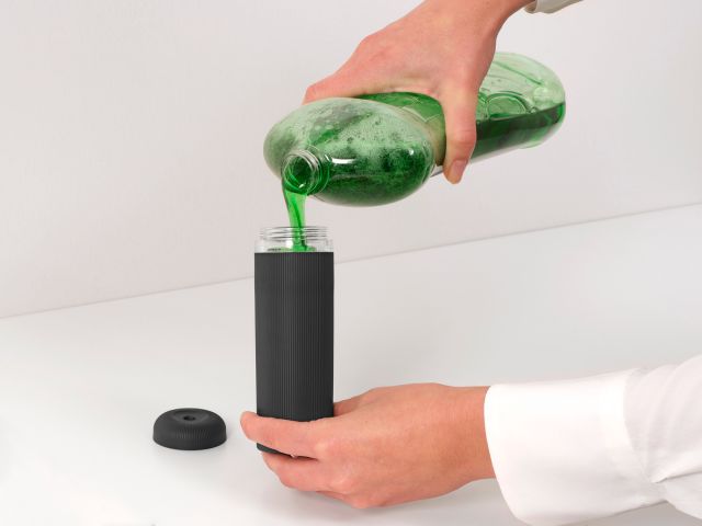 Afwasmiddeldispenser SinkStyle, 200 ml - Dark Grey