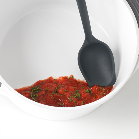 Opscheplepel plus Spatel TASTY+ - Grape Red