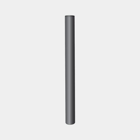 Tube, Small Ø2cm - Black