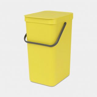 Sort & Go Afvalemmer 16 liter - Yellow