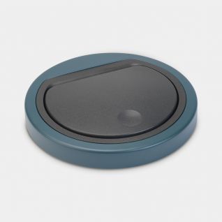 Deksel Flat Top Touch Bin 20/30 liter - Mineral Reflective Blue