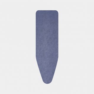 Housse de table à repasser taille B 124 x 38 cm, set complet - Denim Blue