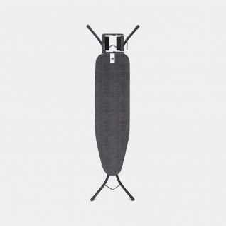 Strijkplank A 110 x 30 cm, voor stoomstrijkijzer - Denim Black