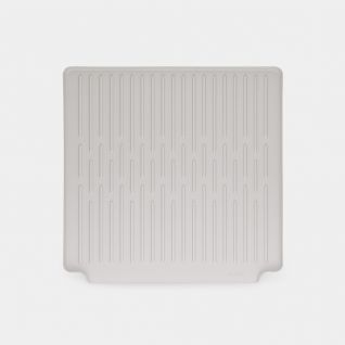 Tray Foldable Dish Drying Rack, Large Light Grey