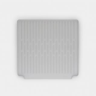 Tray Foldable Dish Drying Rack, Large Mid Grey