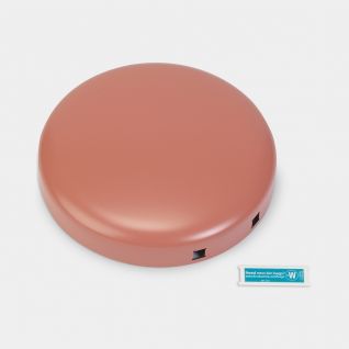 Couvercle NewIcon  poubelle à pédale 5 litres - Terracotta Pink