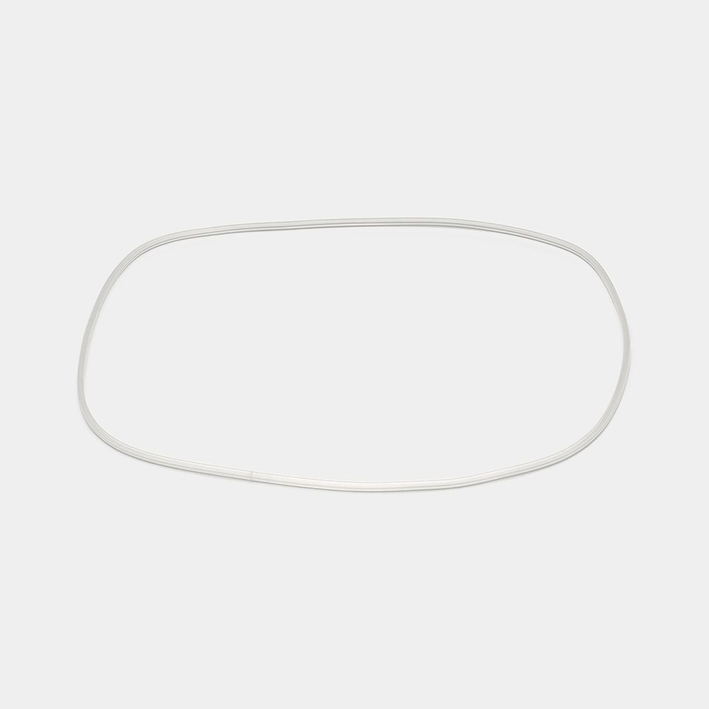 Silicone Ring Make & Take Large, Flat & Bento Lunch Box Transparent