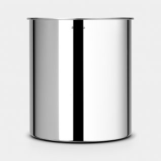 Papierkorb 7 Liter - Brilliant Steel