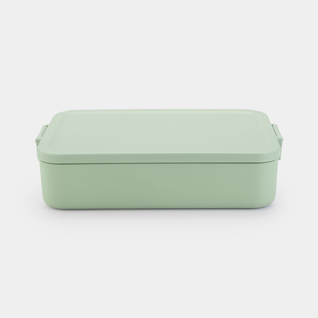 Make & Take Lunch Box Bento Large, Plastic - Jade Green