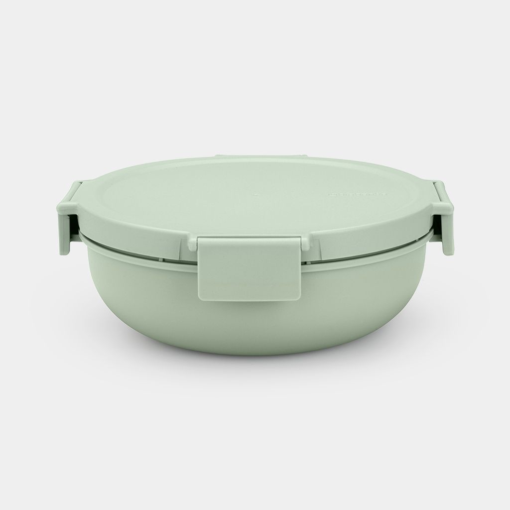 Make & Take Salad Bowl 1.3L, Plastic - Jade Green