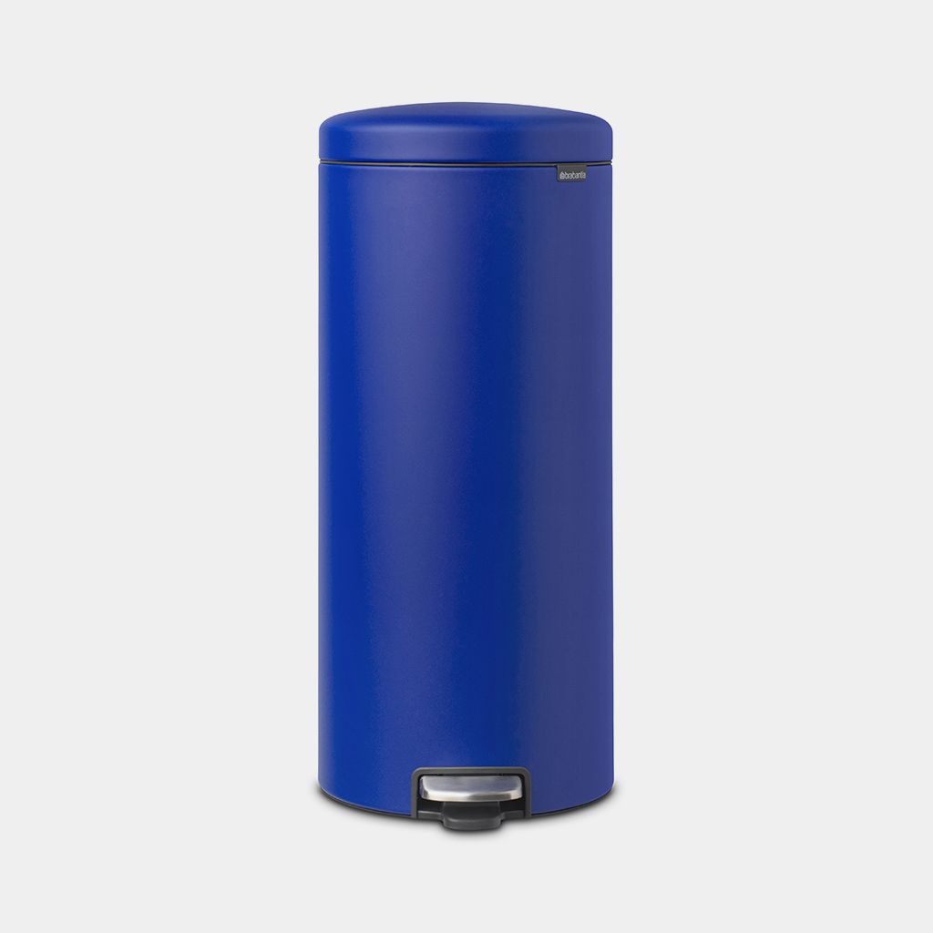Poubelle à pédale newIcon 30 litres - Mineral Powerful Blue
