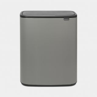 Bo Touch Bin 2 x 30 litre - Mineral Concrete Grey