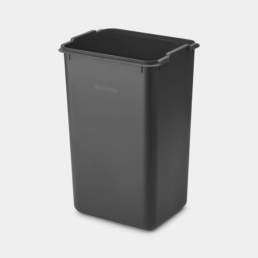 Sort & Go Built-In- Trash Can Inner Bucket 4 gallon (15 liter) - Dark Grey
