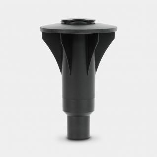 Douille en plastique refermable pour béton pour séchoirs Lift-O-Matic Advance et SmartLift, Ø 50 mm - Black
