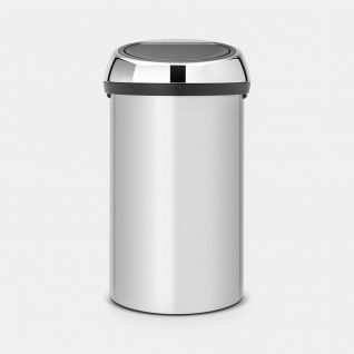 Touch Bin 60 litre - Metallic Grey