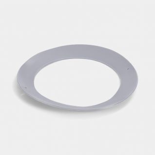 Silicone Rim for Stackable Glass Jar Grey