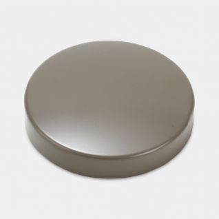 Lid Canister, Low Ø11cm - Taupe