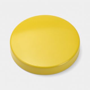Lid Canister, Low Ø11cm - Daisy Yellow