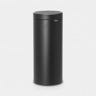 Touch Bin New 30 litres - Mineral Moonlight Black