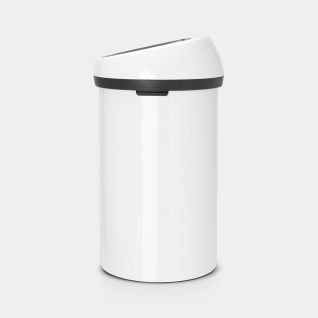 Touch Bin 60 litre - White
