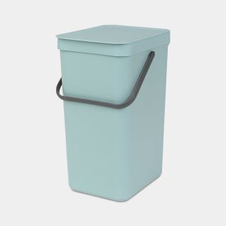 Sort & Go Waste Bin 16 litre - Mint