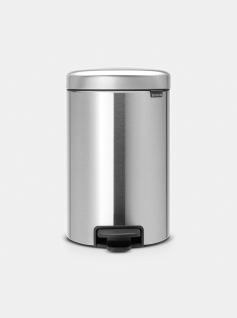 Poubelle à pédale newIcon 12 litres - Matt Steel
