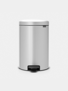 NewIcon Pedal Bin 20 litre - Metallic Grey