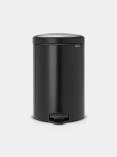 NewIcon Pedal Bin 20 litre - Matt Black