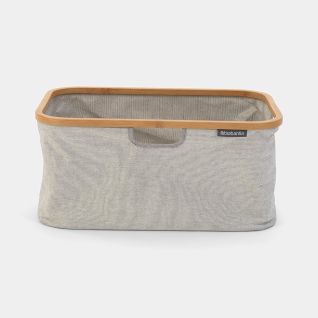 Faltbarer Wäschekorb 40 Liter - Grey