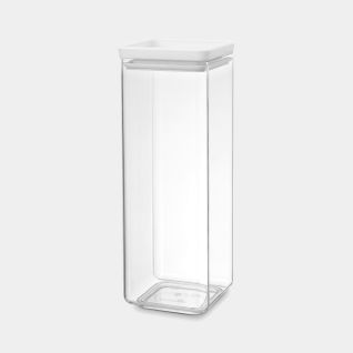 Vierkante Voorraadbus 2,5 liter - TASTY+ - Light Grey