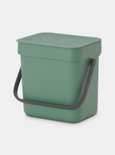 Sort & Go Waste Bin 3 liter - Fir Green