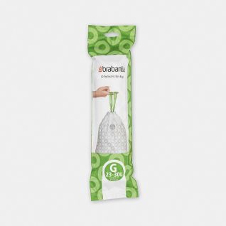 PerfectFit Müllbeutel Codierung G (23-30 Liter), 10 Stück
