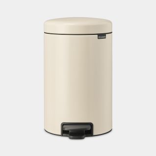 Pattumiera a pedale newIcon 12 litri - Soft Beige