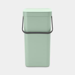 Sort & Go Waste Bin 16 litre - Jade Green