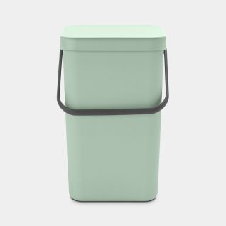 Sort & Go Waste Bin 25 litre - Jade Green