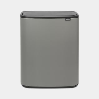Bo Touch Bin 2 x 30 liter - Mineral Concrete Grey