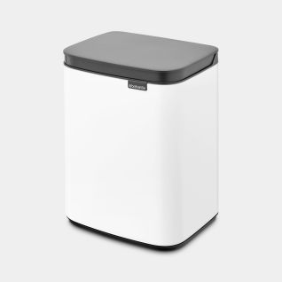 Bo Waste Bin 4 litres - White