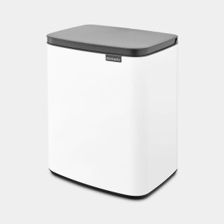 Bo Waste Bin 12 litres - White