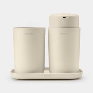Set Accessori da Bagno ReNew, Set 3 - Soft Beige