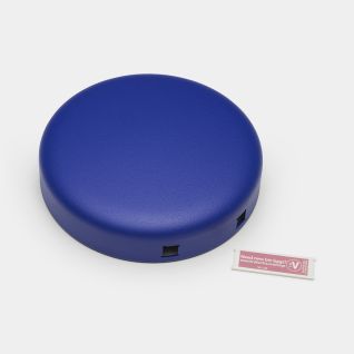 Klapa kosza pedałowego NewIcon 3 l - Mineral Powerful Blue