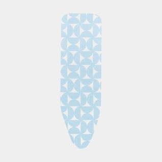 Funda para mesa de planchar B 124 x 38 cm, con capa superior - Fresh Breeze, Algodón Fairtrade