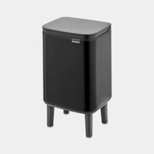 Bo Waste Bin Hi 4L - Matt Black