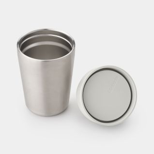 Make & Take Isoleerbeker Klein, 0,2L - Light Grey