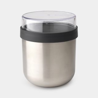 Make & Take Breakfast Bowl 0.5 litre - Dark Grey