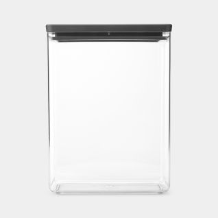 Bocal, empilable 5,4 litres - Tasty+ - Dark Grey