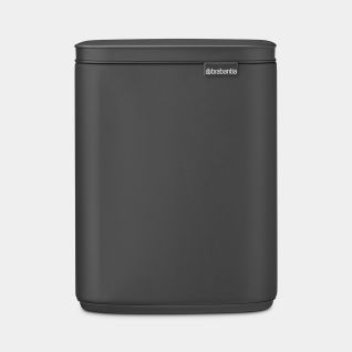 Bo Waste Bin 7 litres - Mineral Infinite Grey